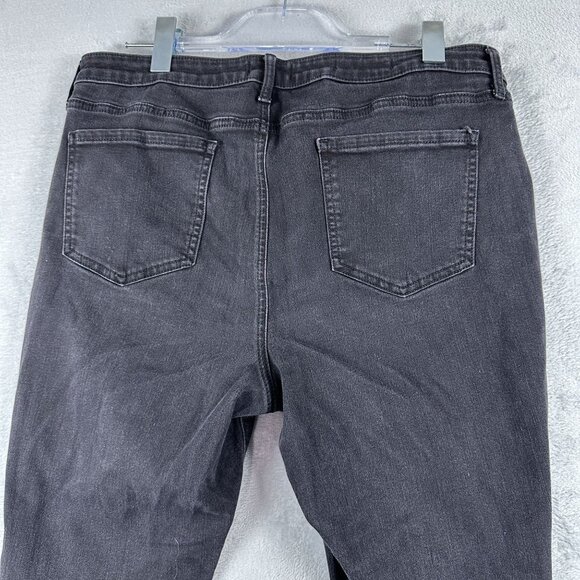 NYDJ AMI Skinny Jeans Womens Size 14P Lift X Tuck Technology Stretch Black - Picture 4 of 12